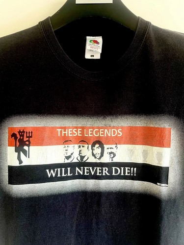 Vintage mufc legends tee - vintage,